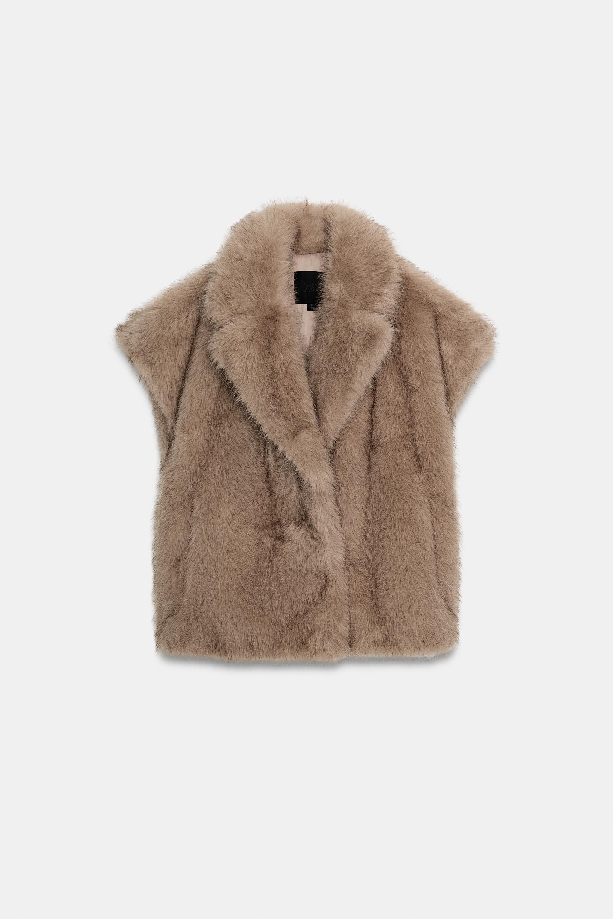 ZW COLLECTION LIMITED EDITION FAUX FUR VEST